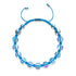Bleu | Aigue-marine | Argent | Bracelet Charmballa Verre Sirène